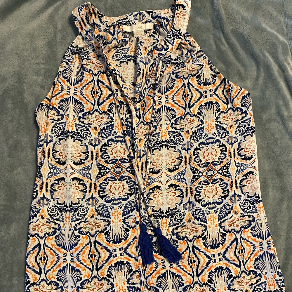 Multi color top